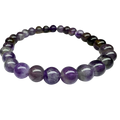 6mm Amethyst Stretch Bracelet