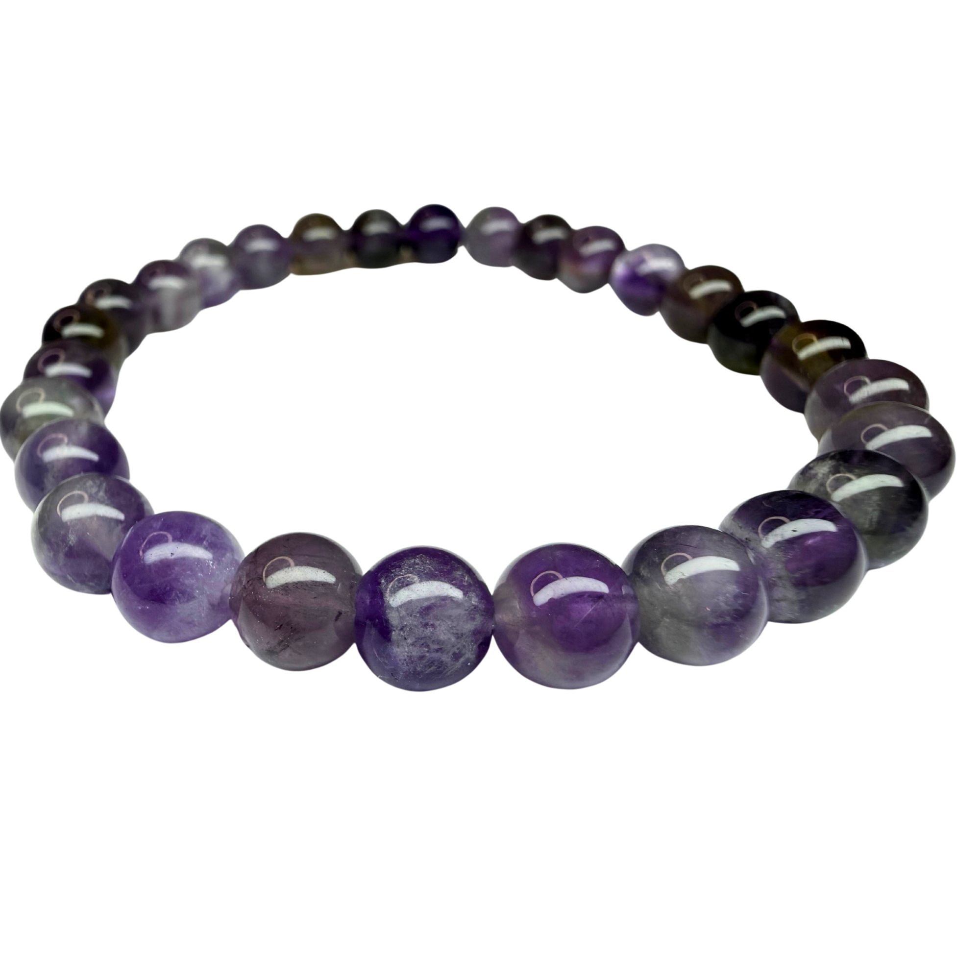 6mm Amethyst Stretch Bracelet