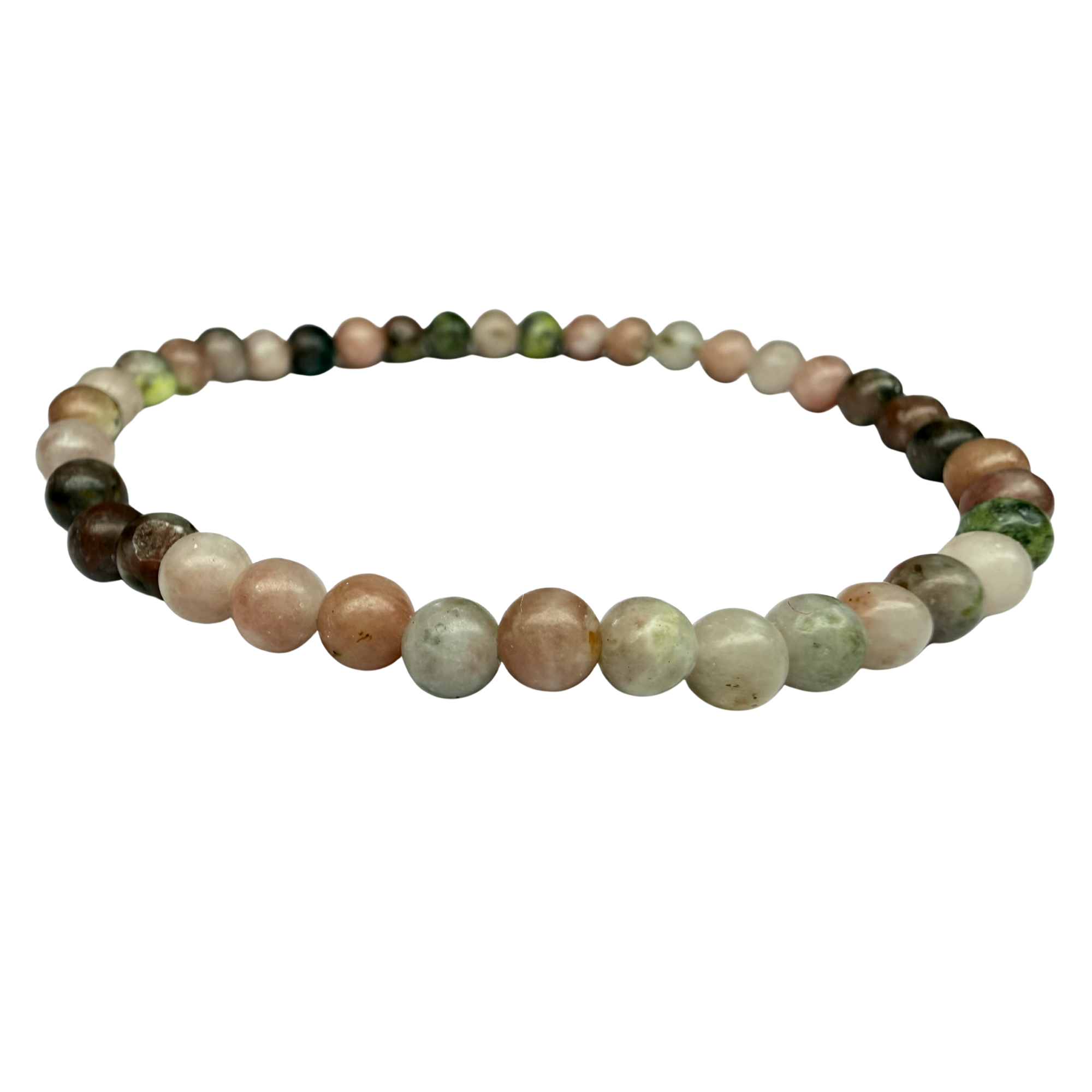 Fancy Jasper 4mm Bead Stretch Bracelet
