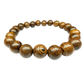 8mm Wood Bead Stretch Bracelet
